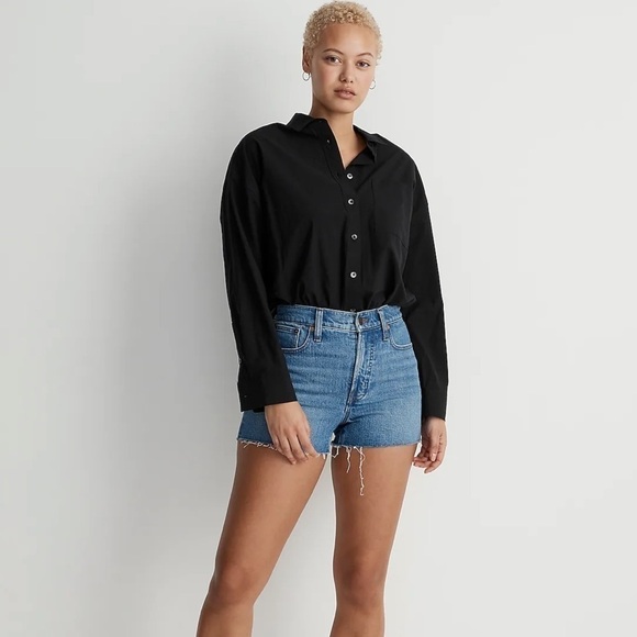 NWOT Madewell The Curvy Perfect Vintage Jean Short in Swanset Wash - Picture 1 of 7